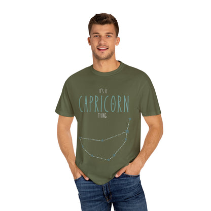 Capricorn Constellation T-shirt - Zodiac Sign Tee for Astrology Lovers, Birthday Gift, Unisex Garment-Dyed Tee, Horoscope Apparel, [...]