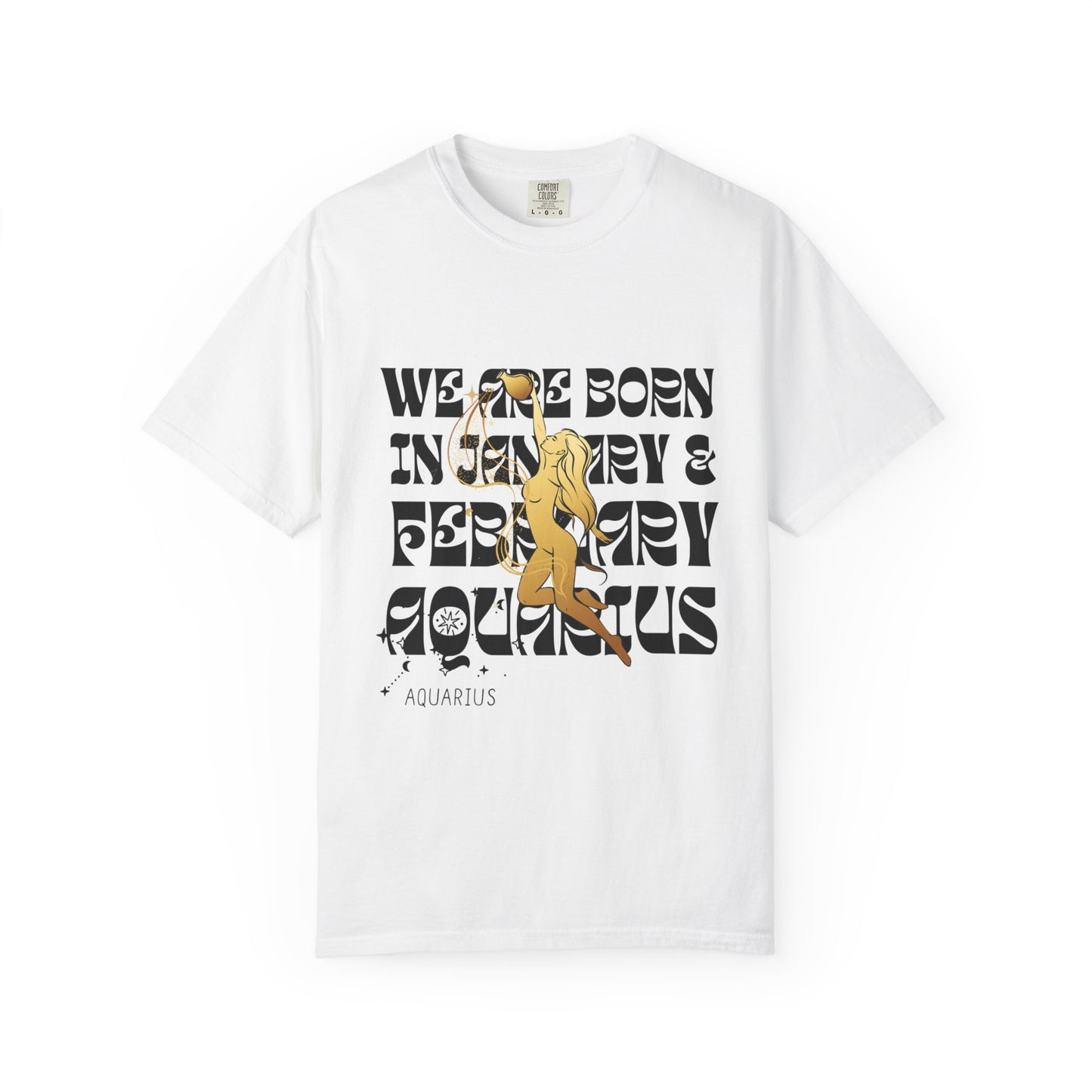 Copy of Aquarius Zodiac Graphic T-Shirt, Birthday Gift, Astrology Tee, Unisex Apparel, Horoscope Shirt