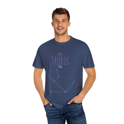 Taurus Constellation T-Shirt, Horoscope Tee, Astrology Gift, Zodiac Apparel, Birthday Celebration Wear, Star Sign Clothing