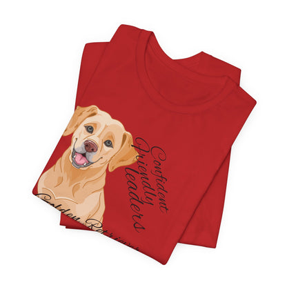 Golden Retriever Love Unisex Tee - Celebrate Your Furry Friend!