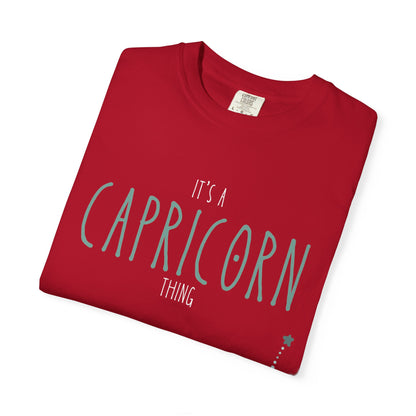 Capricorn Constellation T-shirt - Zodiac Sign Tee for Astrology Lovers, Birthday Gift, Unisex Garment-Dyed Tee, Horoscope Apparel, [...]