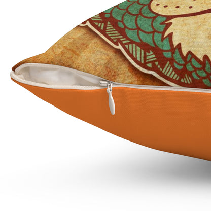 Spun Polyester Square Pillow - jones69