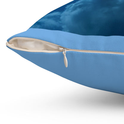 Spun Polyester Square Pillow - jones69